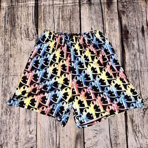 Off Brand Dior Mesh Shorts Multi Color Mens Size Small